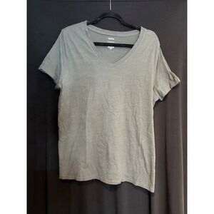 Women's Green Sonoma V-Neck T Shirt Size L